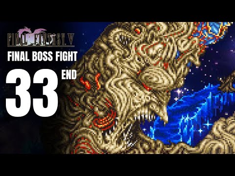 Final Fantasy V Pixel Remaster Platinum Trophy Gameplay Walkthrough Ending - Neo ExDeath