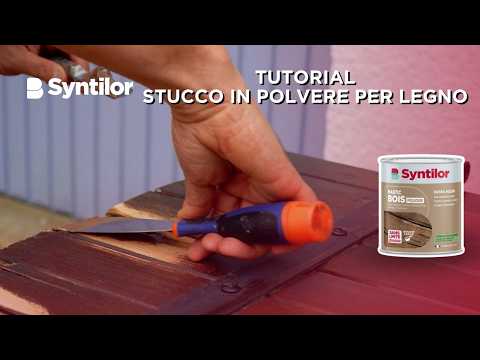 Video tutorial Stucco Legno Polvere
