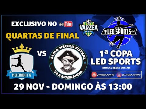 Mulekada FS x Alma Negra FS - Quartas de Final - 1ª Copa Led Sports