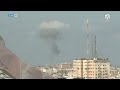 أعمدة الدخان في غزة