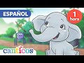 1 Hour Of Canticos Best Songs Pollitos Dicen Pio Un Elefante Pin Pon Canciones Infantiles MIX