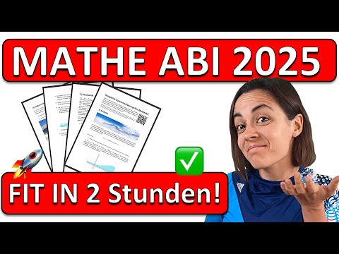 🚀🚀🚀 TOP FIT fürs MATHE ABITUR 2026 in 2 Stunden! | KLAUSUR TIPPS & ABI AUFGABEN mit LÖSUNGEN