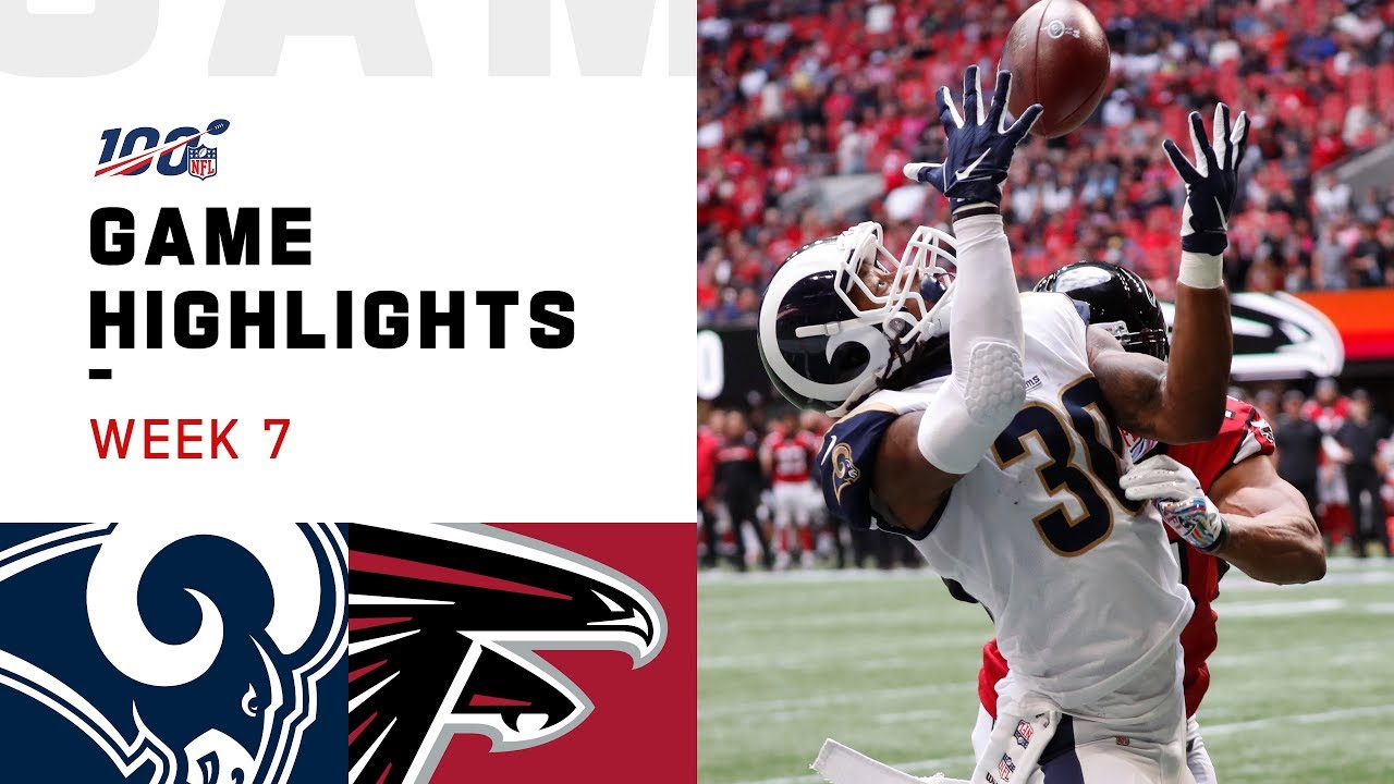 Rams vs. Falcons Week 7 Highlights | NFL 2019