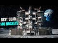 LUNA COSMIC QUAD With 5 WALLS WIDE GAPS 6 BUNKERS