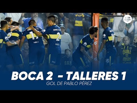 Gol de Pablo Pérez | Boca 2 - Talleres 1 | Superliga 17/18