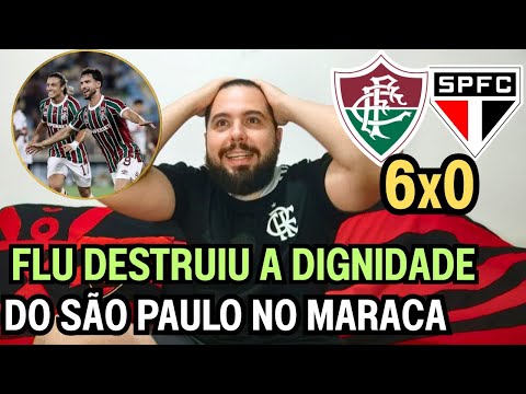 REACT MELHORES MOMENTOS FLUMINENSE 6X0 SÃO PAULO - UM MASSACRE DENTRO DO MARACANÃ 