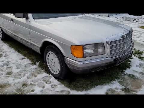 Tania S klasa - Mercedes W126 280 30.12.2021 Przysucha