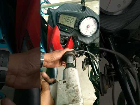 tvs apache rtr 160 speed  sensor check 🤣🤣 #youtubeshorts #bike #viral #shorts