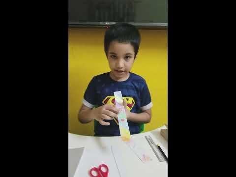 Craft work - Make a Bookmark by Suhruth