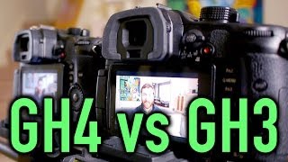New Panasonic GH4 vs. GH3 Comparison [4K 1080, Moire, Rolling Shutter, Crop Factor, High ISO]