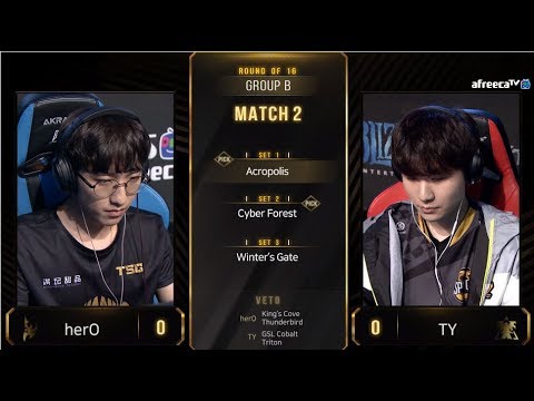 [2019 GSL S3] Ro.16 Group B Match2 herO vs TY