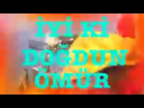 İyi ki Doğdun ÖMÜR :) 2.VERSİYON Komik Doğum günü Mesajı ,DOĞUMGÜNÜ VİDEOSU Made in Turkey :) 🎂
