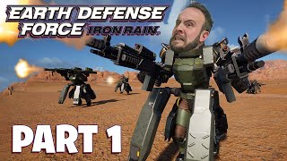Earth Defense Force: Iron Rain Part 1 - Funhaus Gameplay