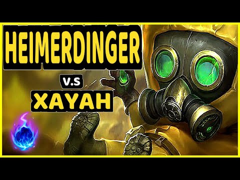 NEON (HEIMERDINGER) vs XAYAH - BOTTOM ADC CHALLENGER GAMEPLAY - EUW