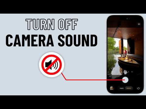 How to Turn Off iPhone 16 Camera Shutter Sound