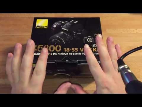 Nikon D5300 Digital SLR with 18-55mm VR II Compact Lens Kit - Unboxing & First Impressions!