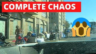 (COMPLETE CHAOS) HOMELESS DESTROY INFAMOUS SKID ROW HOOD