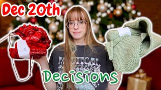 Christmas WIP Crunch Time | PassioKnit Vlogmas 2025 Day 20