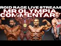 ROID RAGE LIVE STREAM MR OLYMPIA 2021 COMMENTARY Q&A