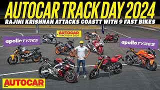 Autocar Track Day 2024 - 9 bikes battle it out on CoASTT | Track Day | @autocarindia1