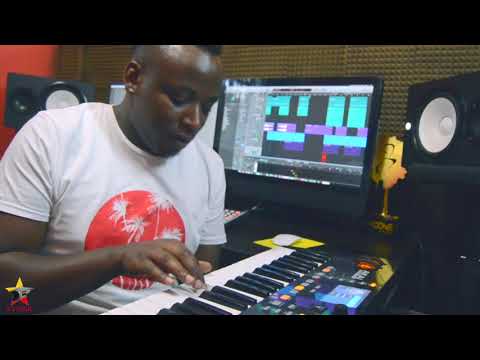 Majic Mike in Studio Making 'Rada Safi' for Garvey Royal and Timeless Noel.