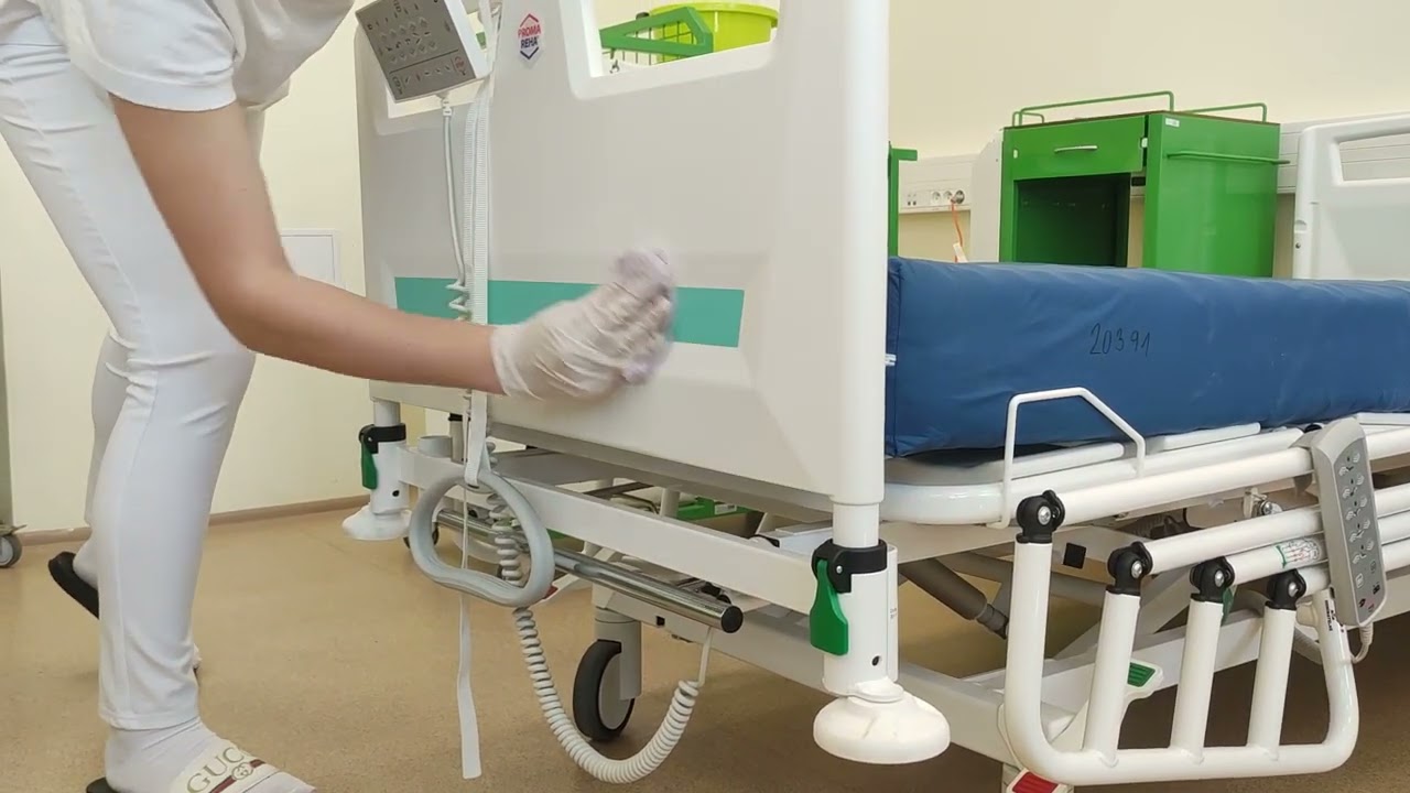 Starostlivosť o posteľ po prepustení pacienta - edukačné video