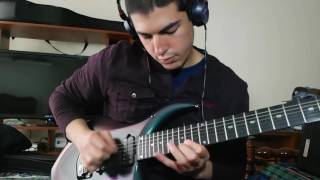 Carnifex - 'Countess Of The Crescent Moon' Ft Sims Cashion Guitar Solo Cover