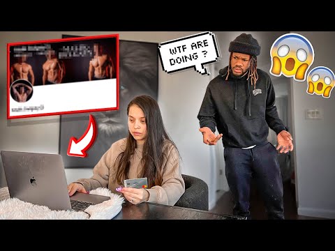 Buying Another MAN Only Fans Content - Prank On Husband *HE LOST IT*