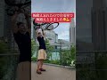 腕鍛え忘れたので自転車あったから鍛えてたら自転車壊れたと思った #shorts