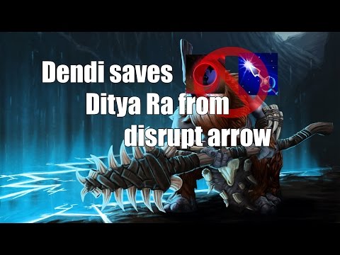 Dendi saves Ditya Ra