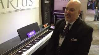 Video thumbnail for Kraft Music - Yamaha Arius YDP-162 Digital Piano Demo at NAMM 2013 by Kraft Music