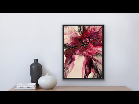 #356.  How To Create A BIG SheleeArt Bloom!!! /  art therapy / tlp pigments / blooms technique