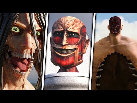 ALL Characters vs 1.000.000. Colossal Titans (COLLECTION №2) - The Rumbling