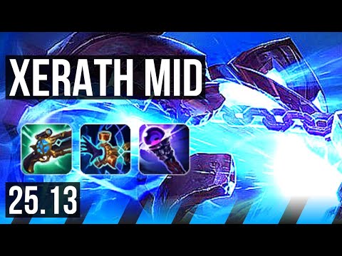XERATH vs ORIANNA (MID) | Dominating | KR Master | 25.13