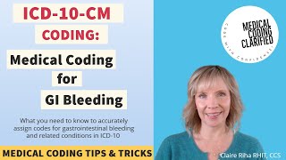 ICD-10 Medical Coding for Gastrointestinal Bleeding