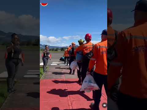 Protección Civil Táchira envía comisión a La Guaira para ayudar en rescate de personas atrapadas
