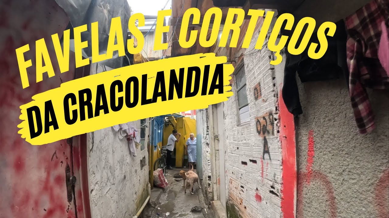 Becos, cortiços e favelas da Cracolândia