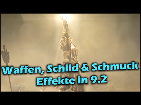 Das sind die neuen einzigartigen Waffen, Schild und Schmuck Effekte von 9.2 | Shadowlands PTR News