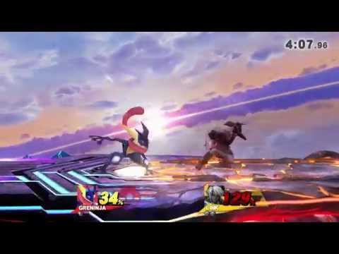 IGN Con AD SSB4: MSR (Greninja) vs Vengner (Link) - WR1