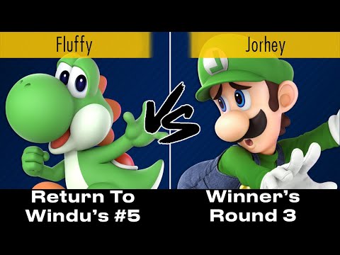 Return to Windu's #5: Fluffy (Yoshi) vs Jorhey (Luigi) - Winner's Round 3