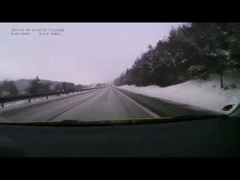 Czech Republic. Motorway D1, Brno-center — Velký Beranov, 2017, 4x