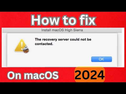 (FIXED) - macOS Internet Recovery: How I Fixed the Recovery Server Could Not Be Contacted