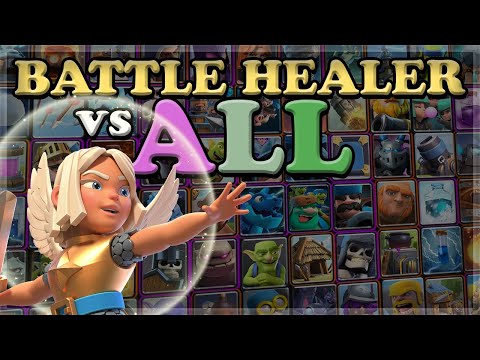 Battle Healer GAMEPLAY vs ALL CARDS (Best Placements and Interactions)