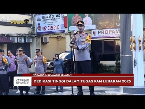 PRESISI UPDATE: POLRESTABES MAKASSAR GELAR HALALBIHALAL 09/04/25 (10.00)