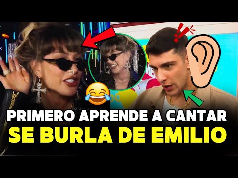 ¡OPÉRATE LAS OREJAS! LESLIE SHAW SE BURLA DE EMILIO JAIME.