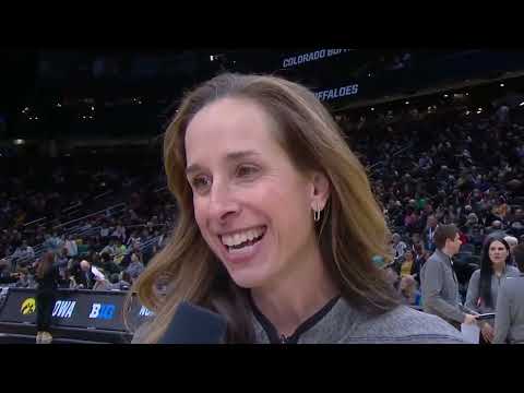 2023/03/24 - #6 Colorado vs #2 Iowa - Sweet 16 NCAA Women's Basketball Tournament -