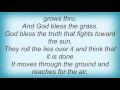 17590 Pete Seeger - God Bless The Grass Lyrics