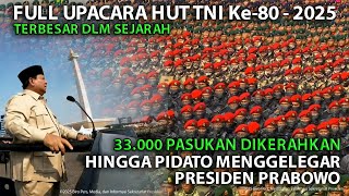 Download lagu GAGAH PARADE PASUKAN, Presiden Prabowo Hormat dr Ats Maung 'PERDANA' Inspektur Upacara HUT TNI 2025 mp3