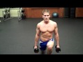 How To: Dumbbell Stepping Lunge