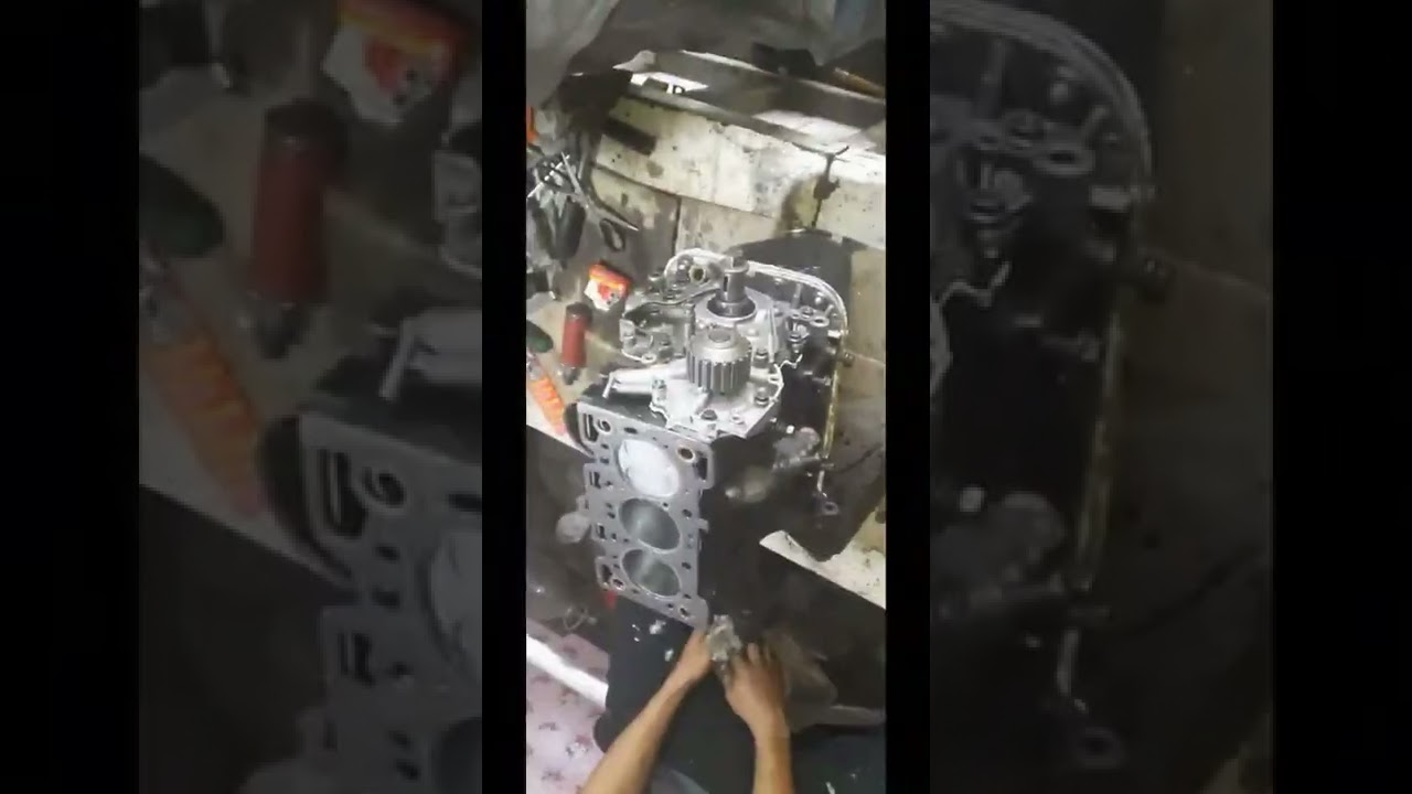 SUZUKI F6A ENGINE CYLINDER HEAD ASSEMBLED GENERAL OVERHAUL
